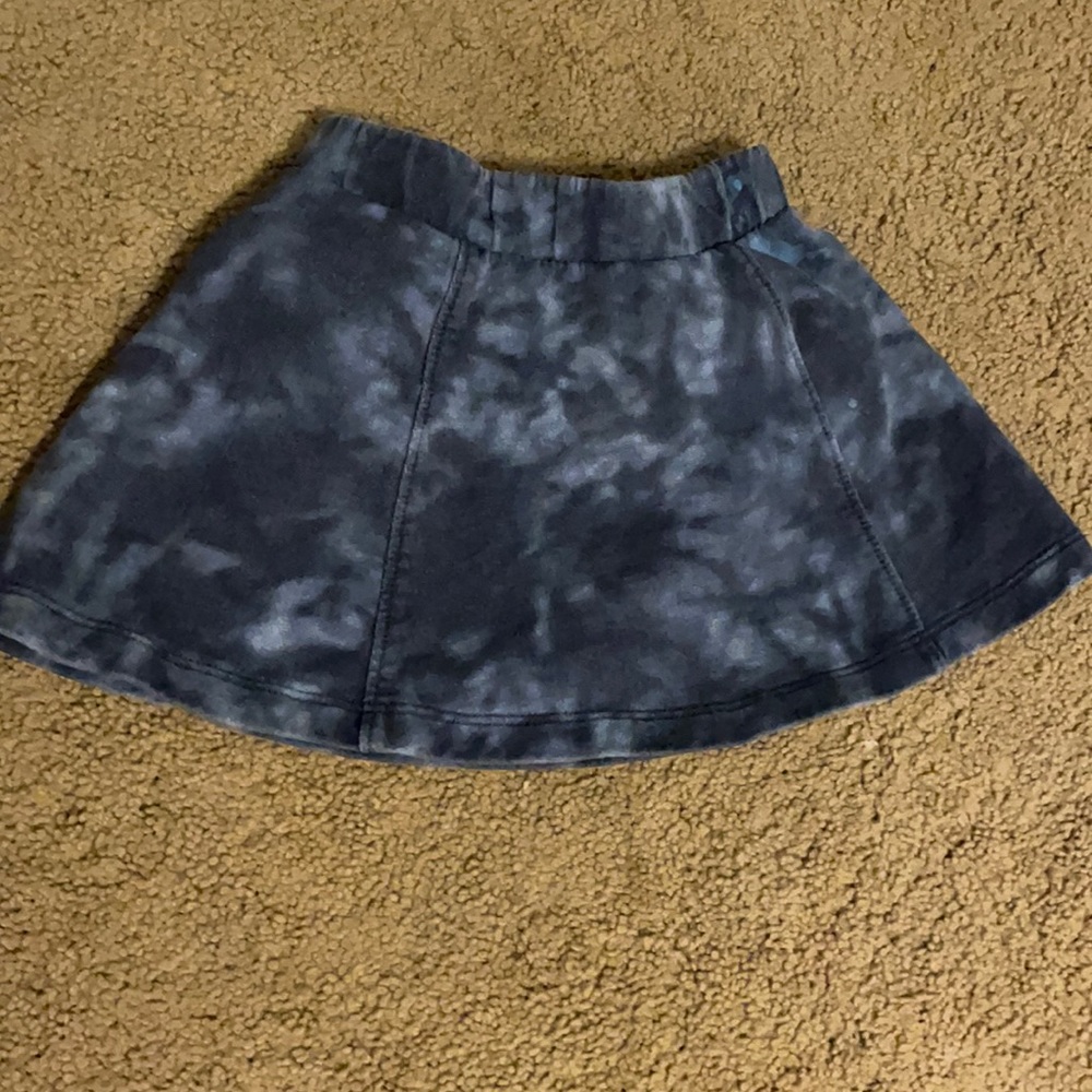 tea tie dye skirt